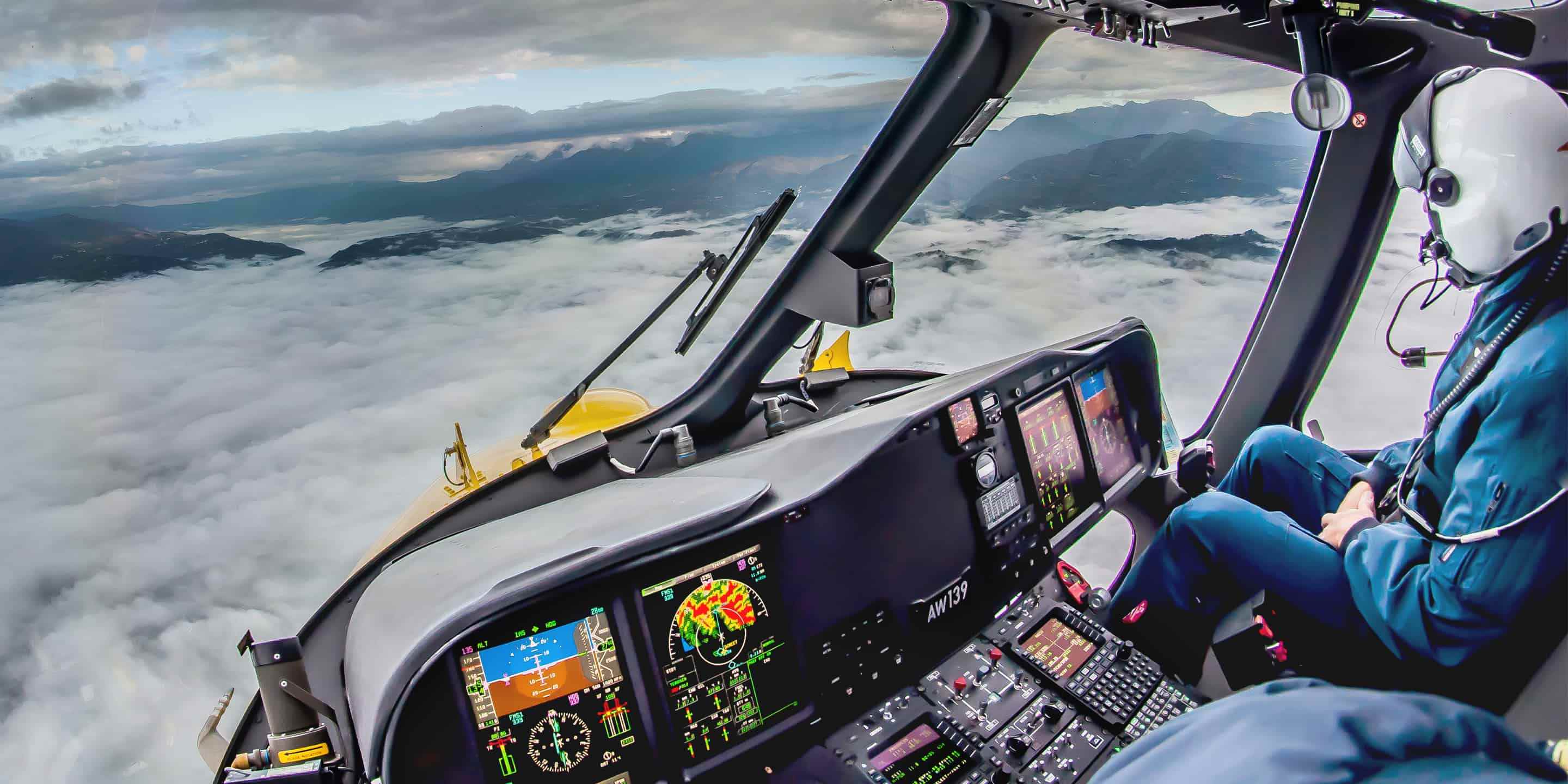 Aw139 Cockpit