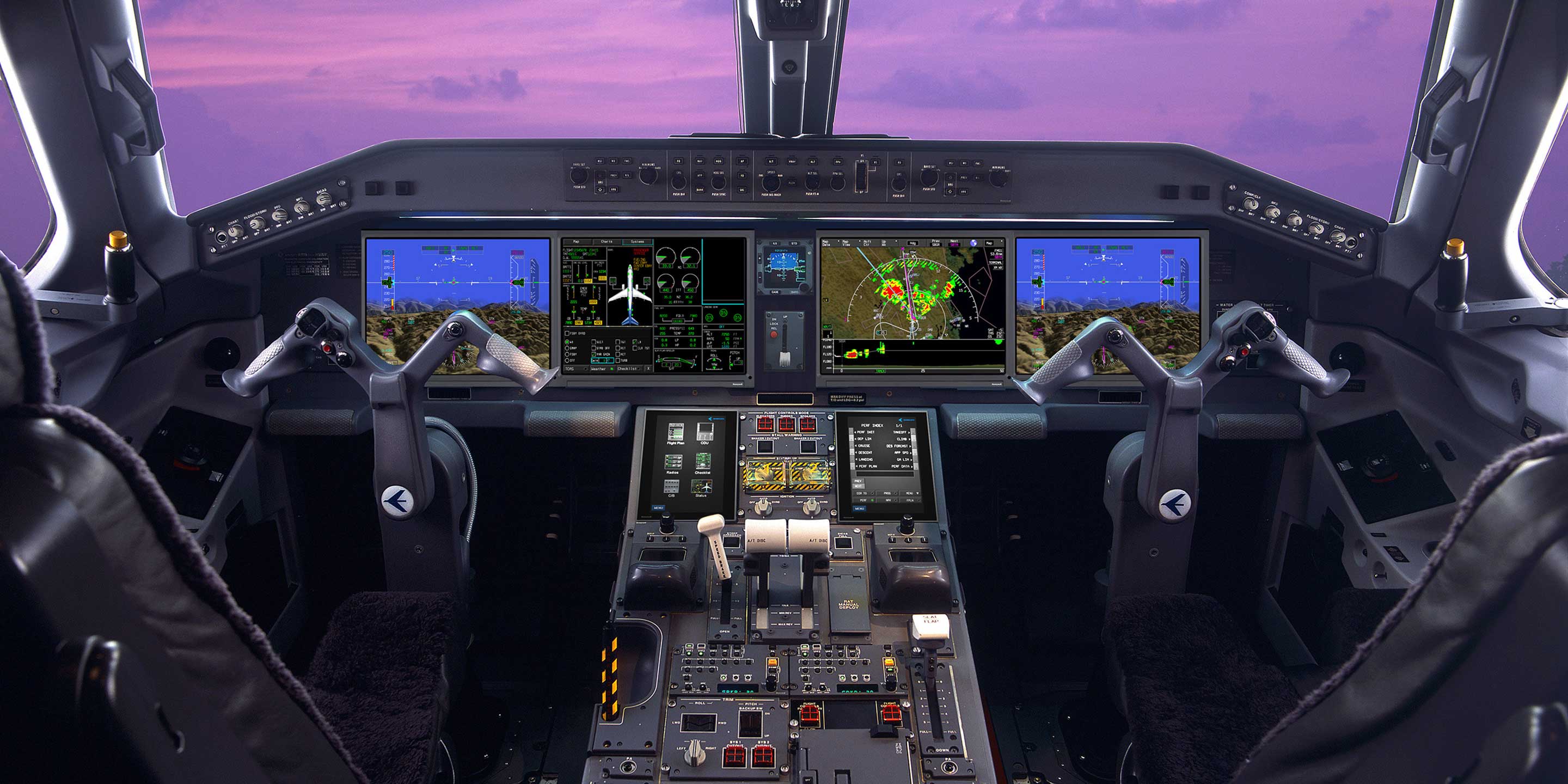Honeywell Brings Touchscreen Technology to Business Jet Cockpits
